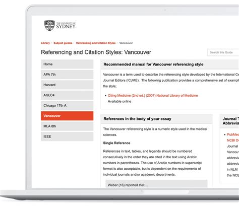 Free Vancouver Citation & Bibliography Generator